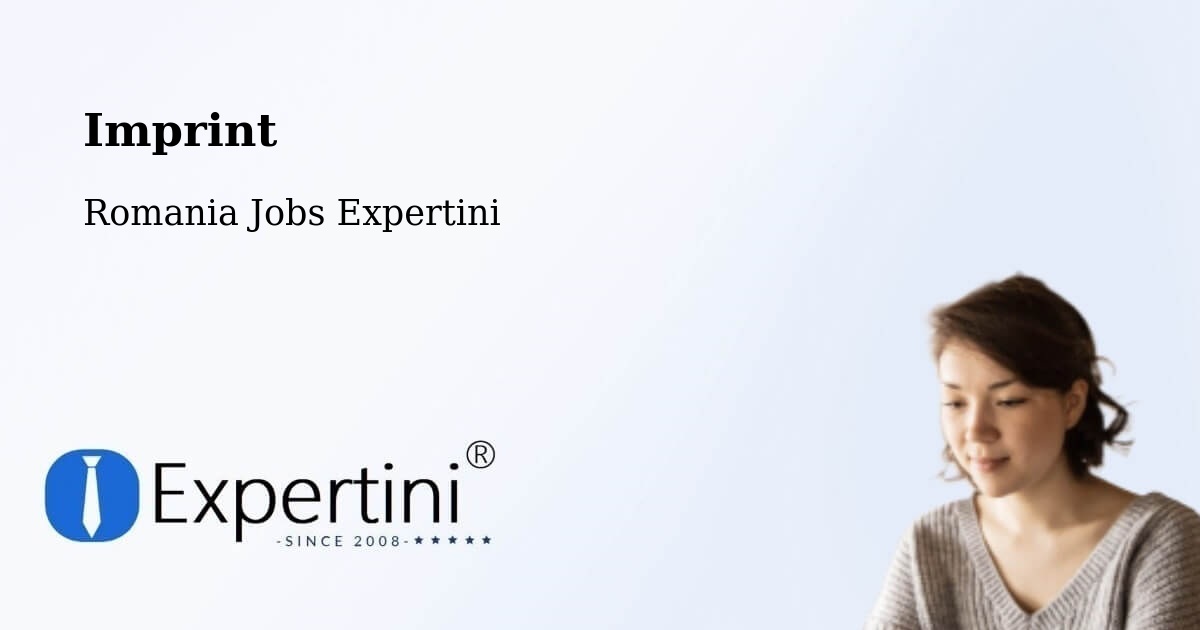 Imprint – Poiana Blenchii - Romania Jobs Expertini